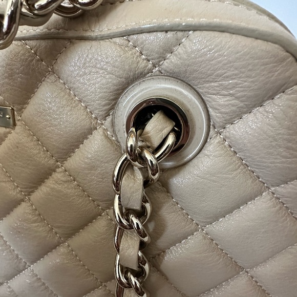 ✨Like New!! KATE SPADE Gold Coast Georgina Quilted Leather Cashew Handbag Purse - Picture 11 of 16